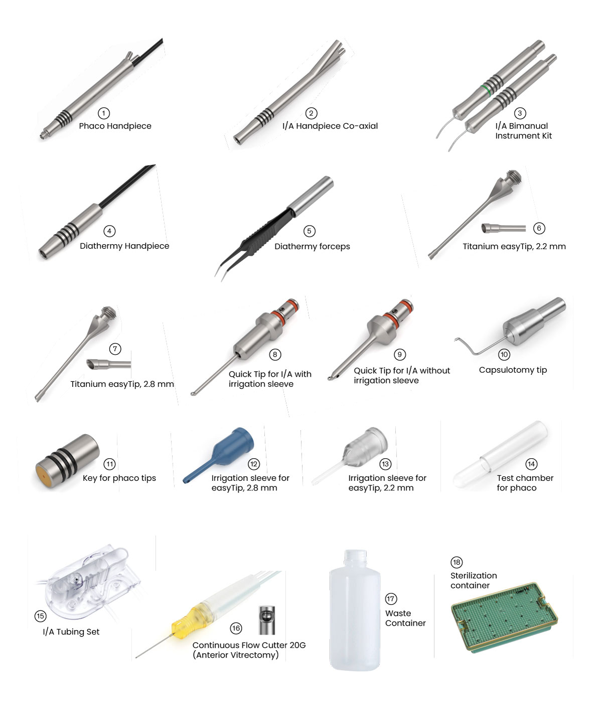 Phaco consumables